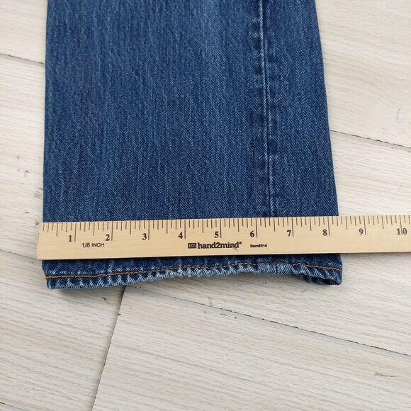 Levis 501 XX Jeans Mens 34x30 Button Fly Straight Fit Blue Cotton Workwear - Picture 10 of 10
